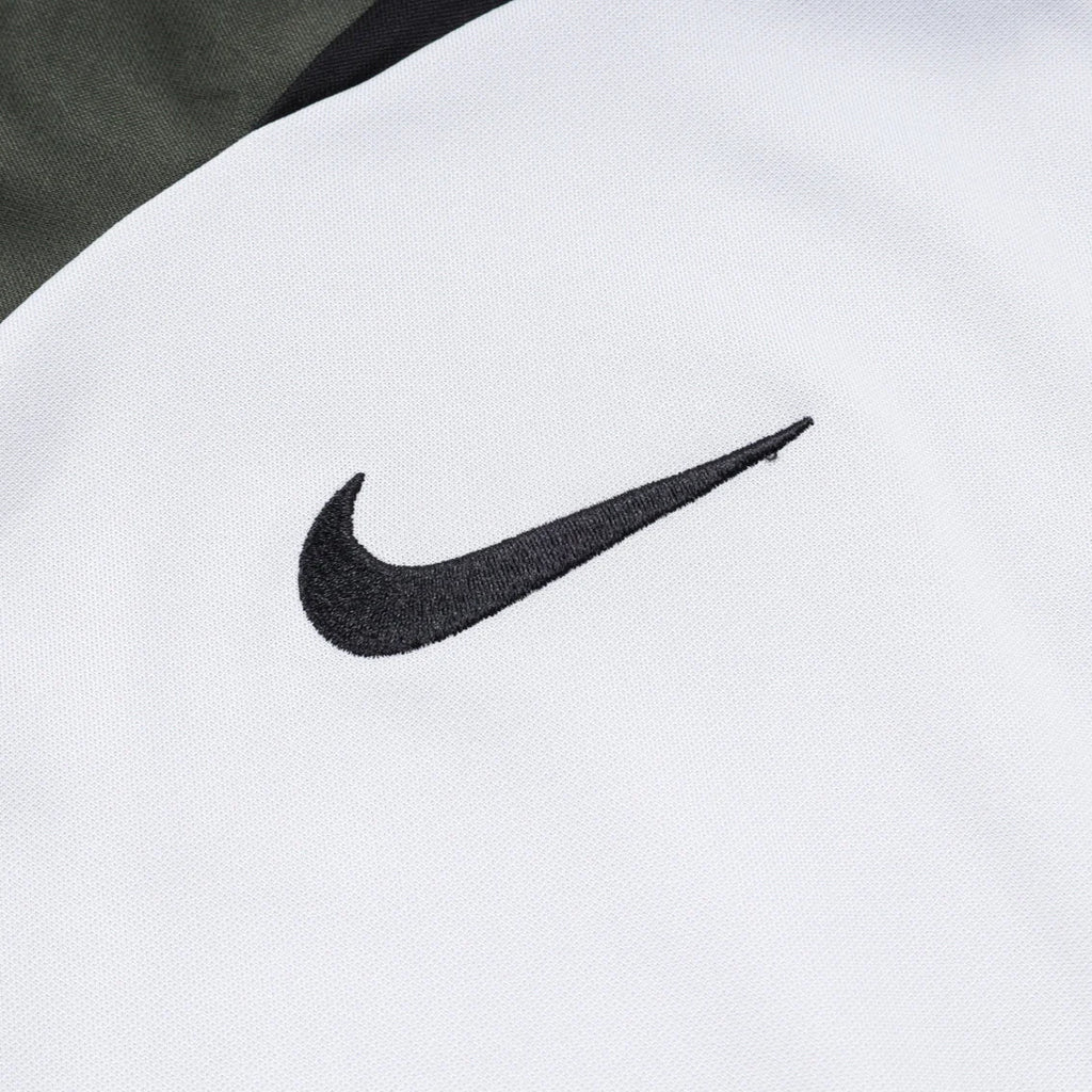 Barcelona Military Green and White Tracksuit