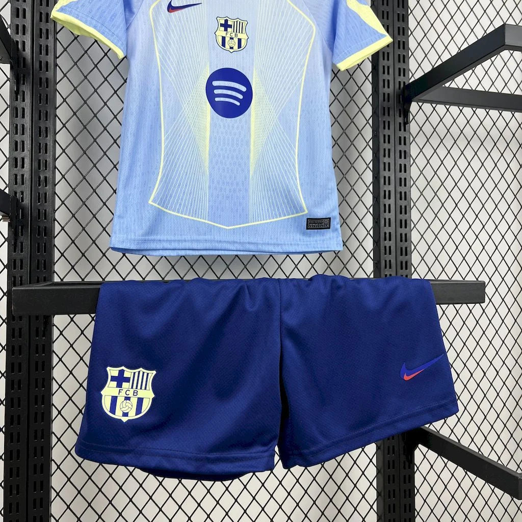 Barcelona Neon Fade Limited Jersey Kids Size