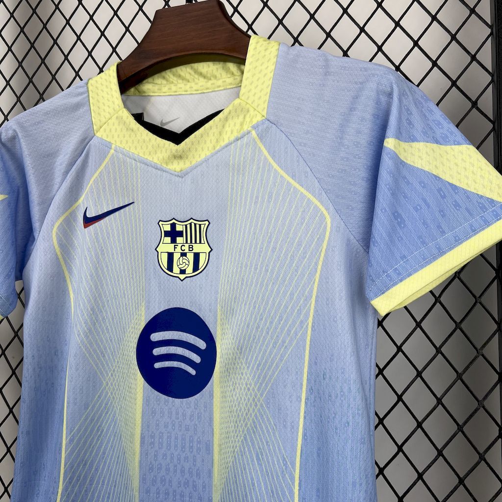 Barcelona Neon Fade Limited Jersey Kids Size