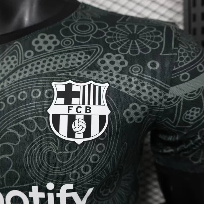 Barcelona Noir Fleur Limited Jersey