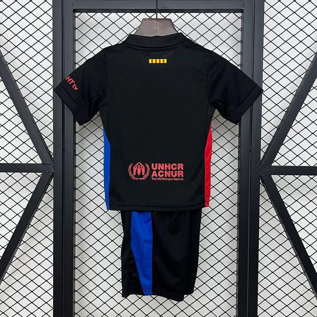 Barcelona x Travis Scott 2024/2025 Away Jersey Kids Size