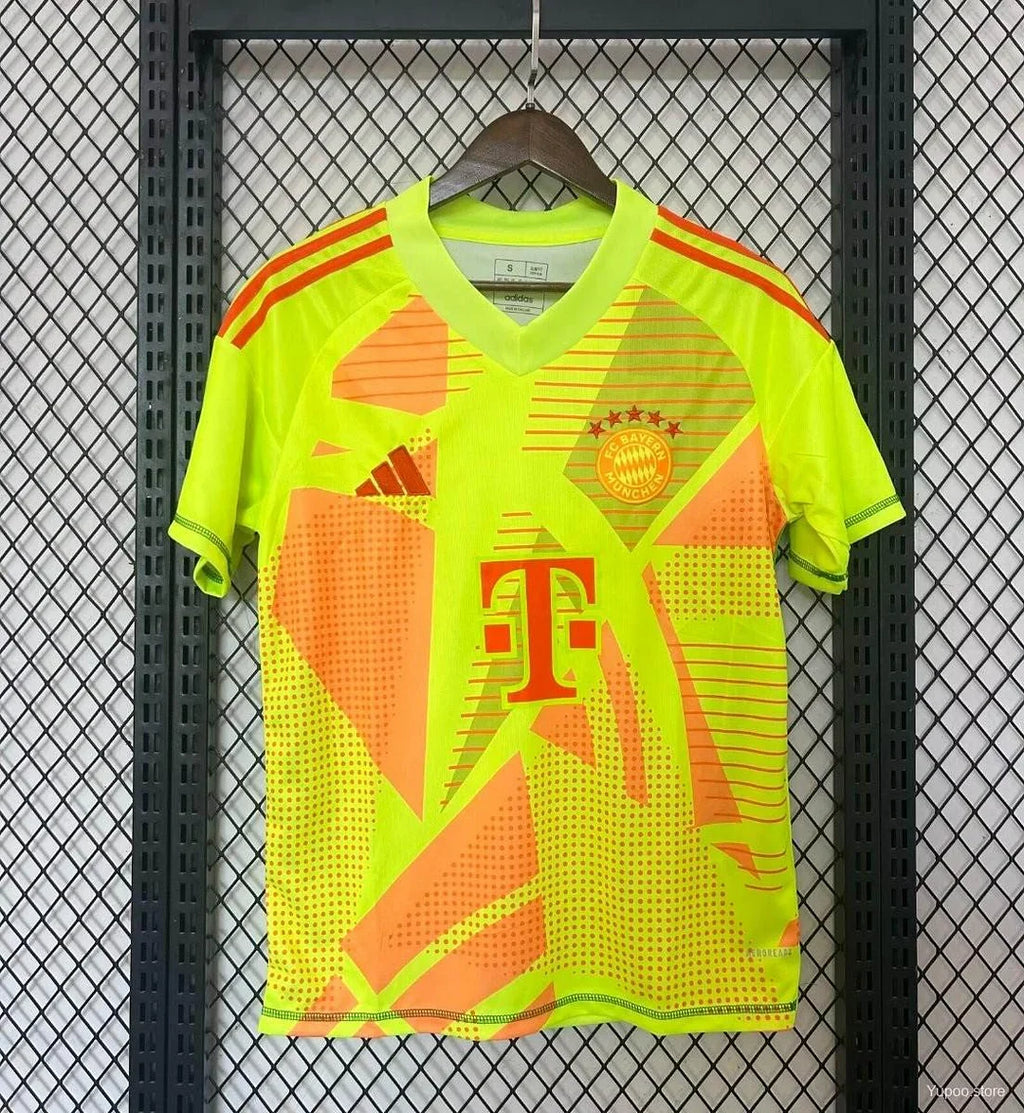 Bayern Munchen 2024/2025 Yellow Goalkeeper Kit