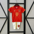 Bayern Munchen 2025/2026 125th Anniversary Edition Red Jersey Kids Size