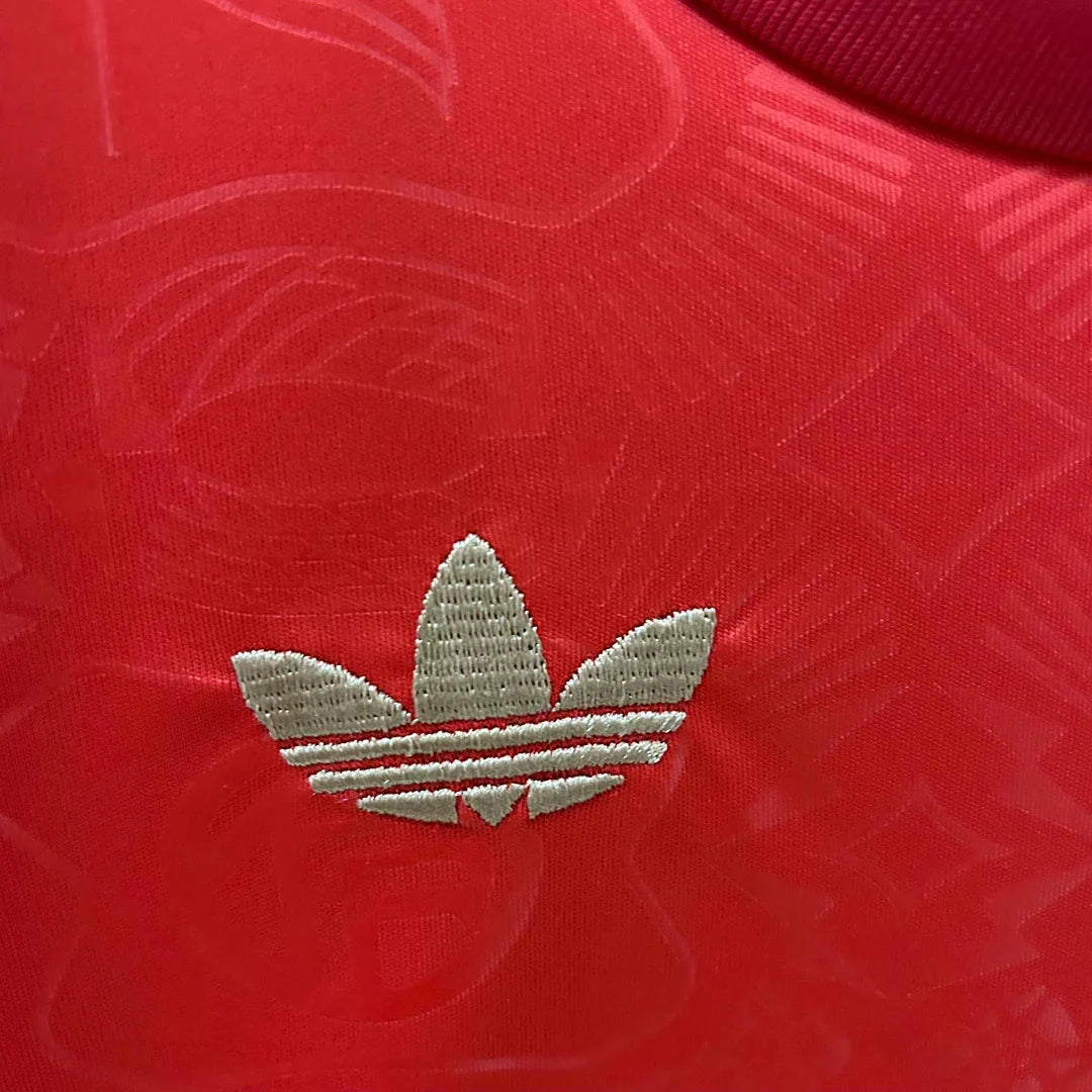 Bayern Munchen 2025/2026 125th Anniversary Edition Red Jersey Kids Size