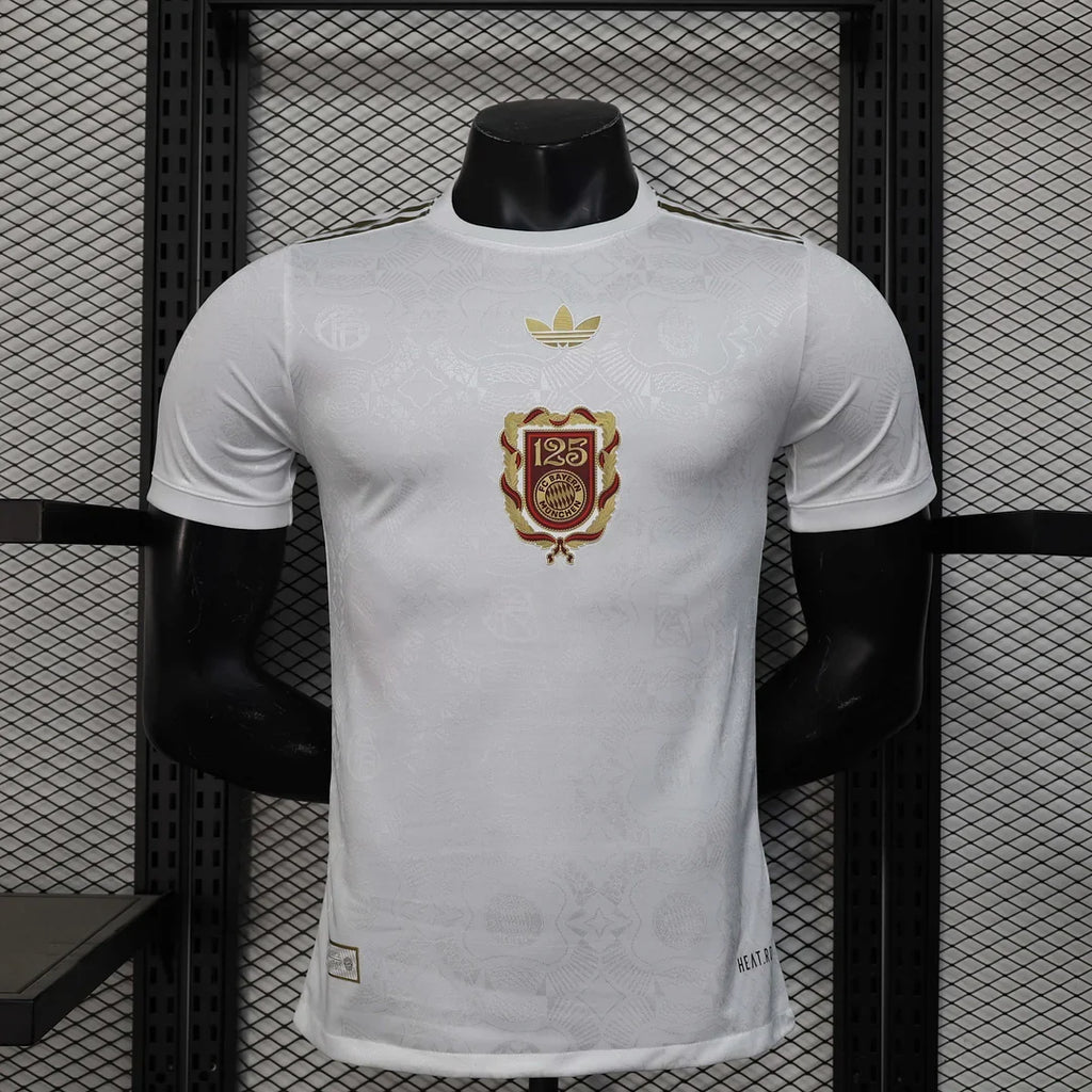 Bayern Munchen 2025/2026 125th Anniversary Edition White Limited Jersey