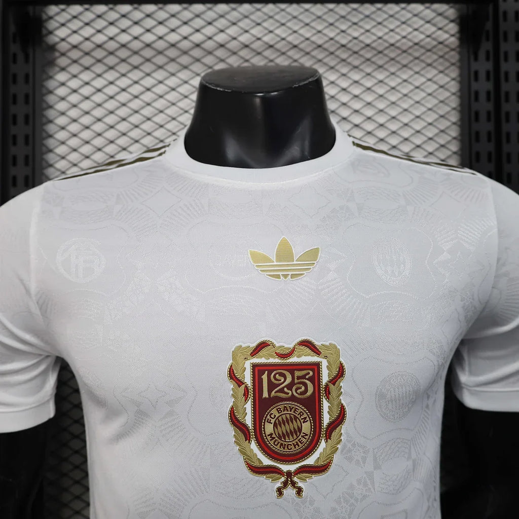 Bayern Munchen 2025/2026 125th Anniversary Edition White Limited Jersey