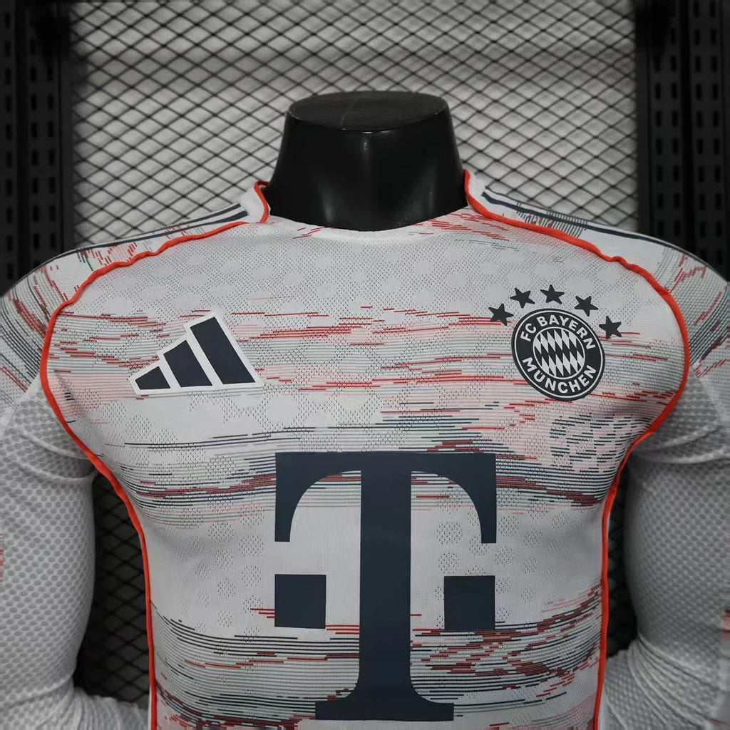 Bayern Munchen 2025/2026 Away Long Sleeve Jersey