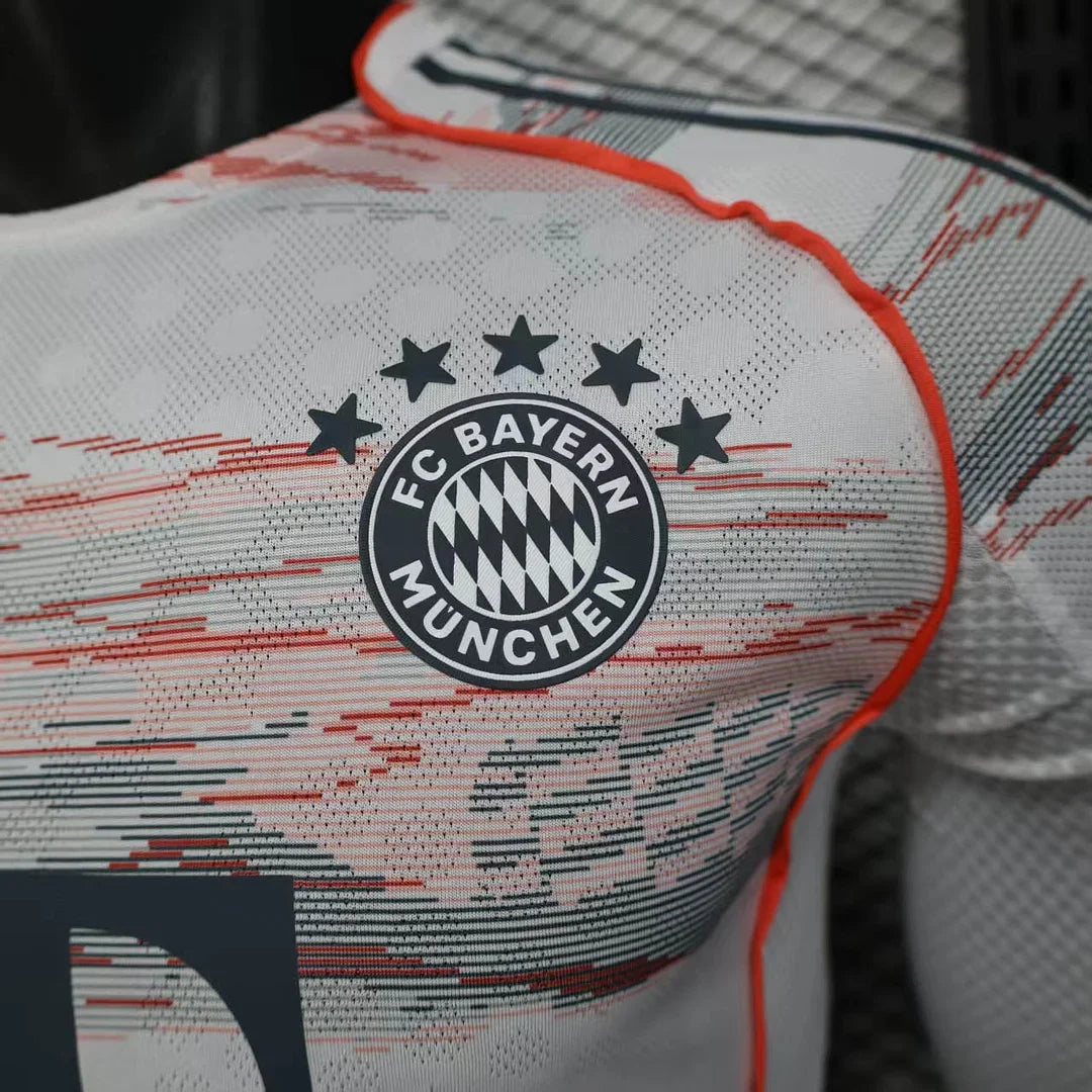 Bayern Munchen 2025/2026 Away Long Sleeve Jersey