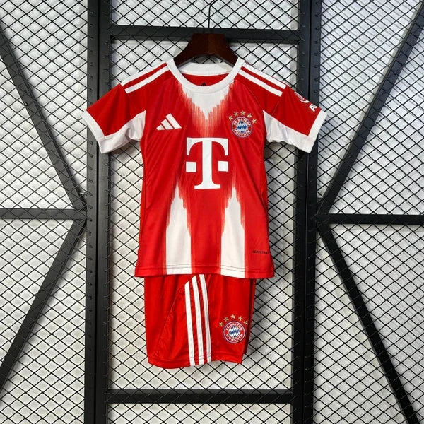 Bayern Munchen 2025/2026 Home Kit Kids Size