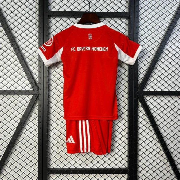 Bayern Munchen 2025/2026 Home Kit Kids Size