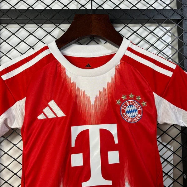 Bayern Munchen 2025/2026 Home Kit Kids Size