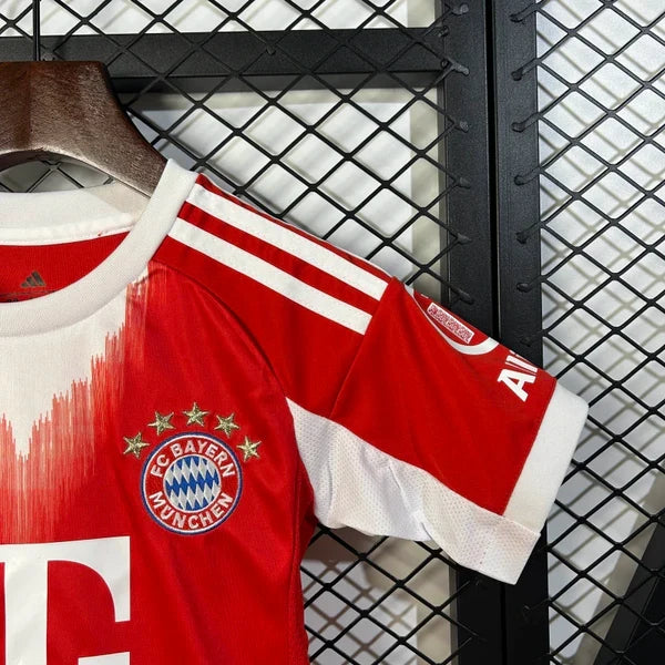 Bayern Munchen 2025/2026 Home Kit Kids Size