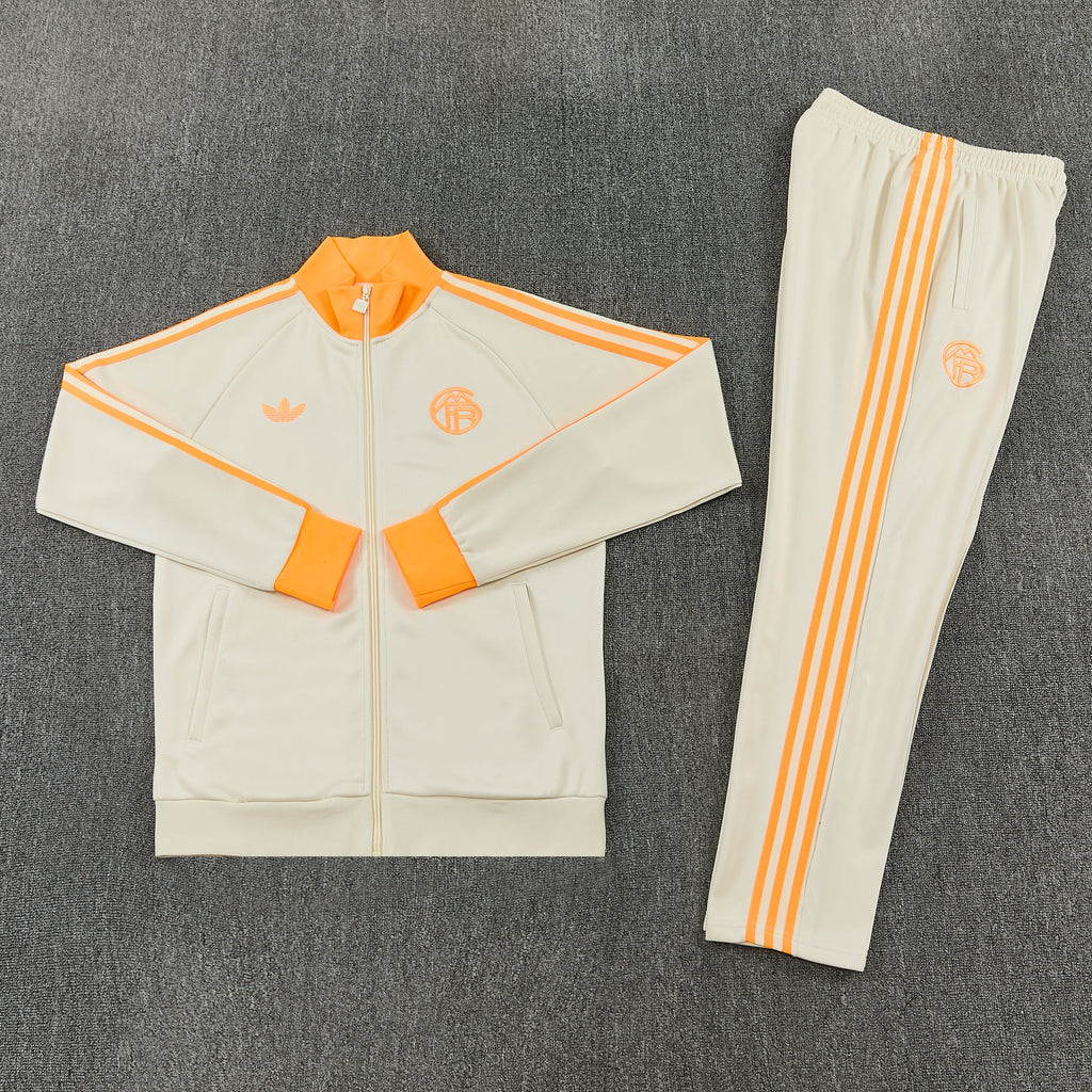 Bayern Munchen 2026/2027 Beige Tracksuit