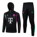 Bayern Munchen Black Tracksuit