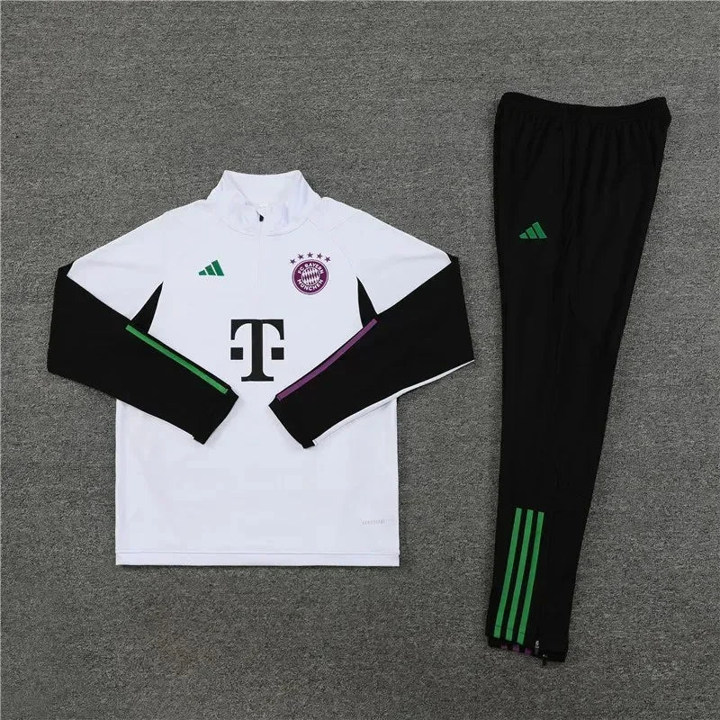 Bayern Munchen White Tracksuit