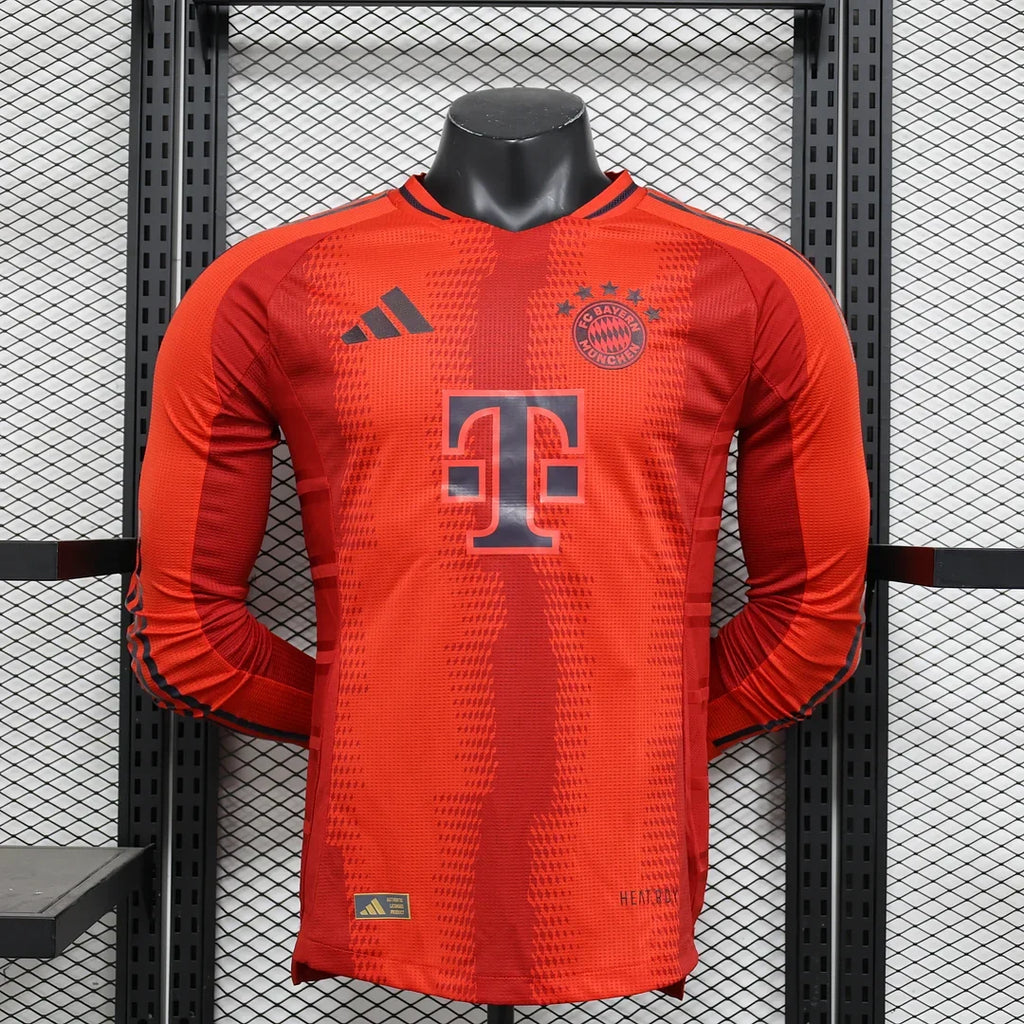 Bayern Munich 2024/2025 Home Long Sleeve Jersey
