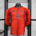 Bayern Munich 2024/2025 Home Long Sleeve Jersey