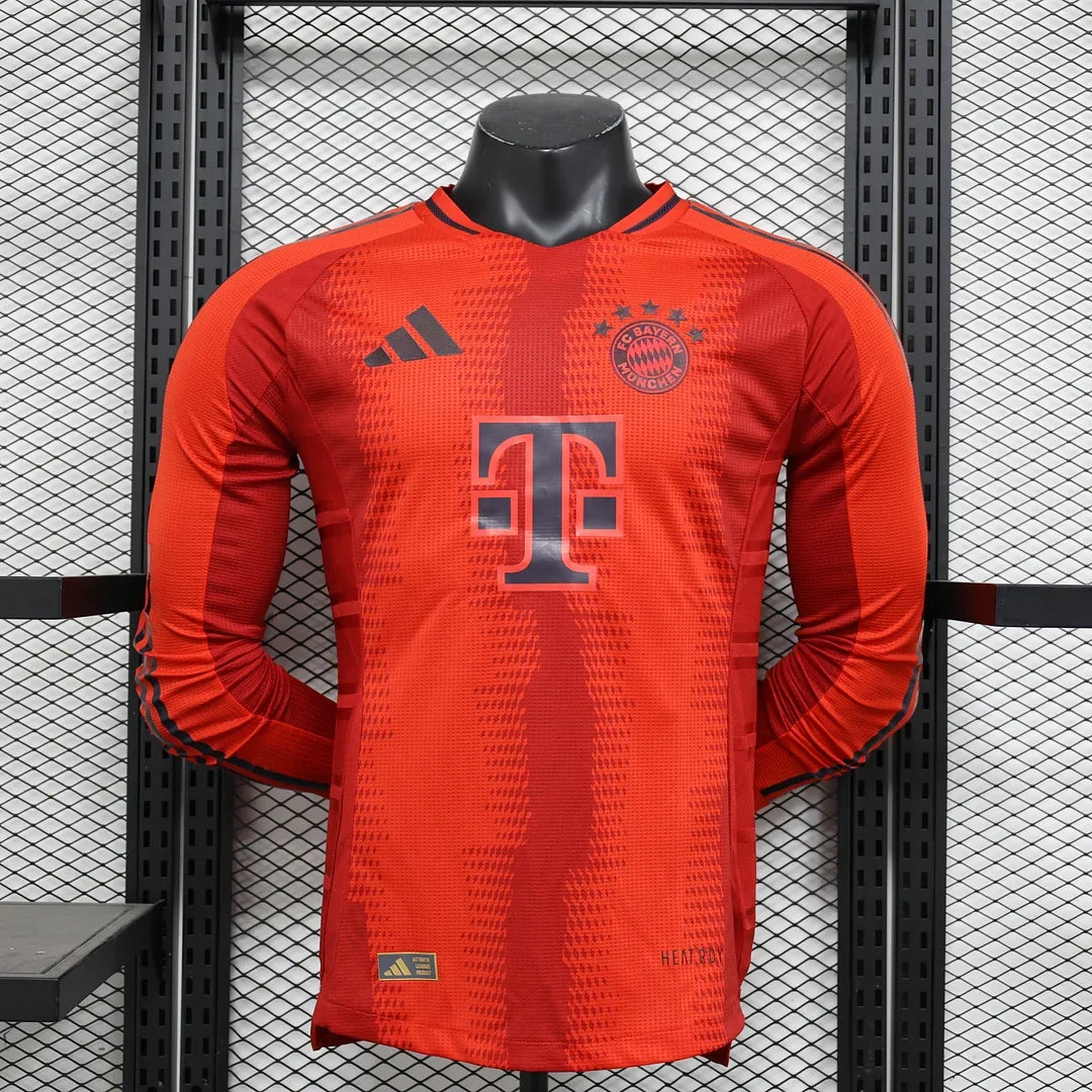 Bayern Munich 2024/2025 Home Long Sleeve Jersey