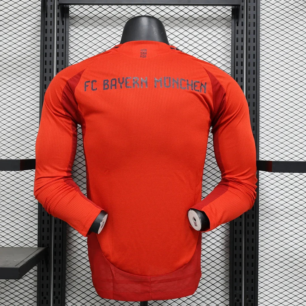 Bayern Munich 2024/2025 Home Long Sleeve Jersey