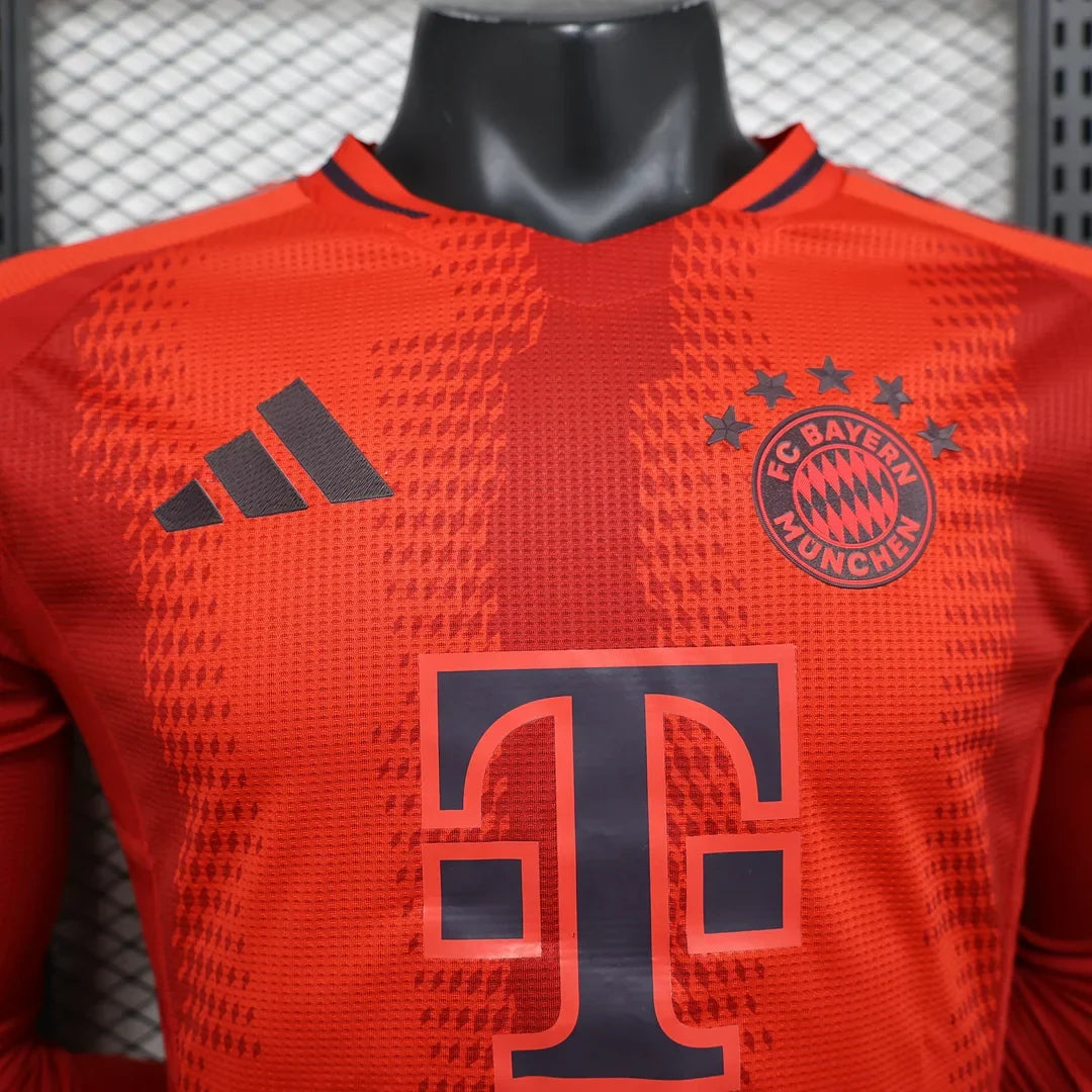 Bayern Munich 2024/2025 Home Long Sleeve Jersey