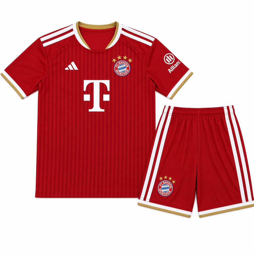 Bayern Munich 2026/2027 Home Jersey Kids Size