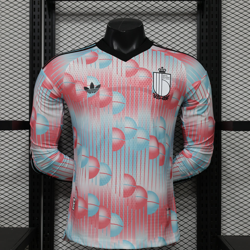 Belgium 2026 Away Long Sleeve Player Jersey
