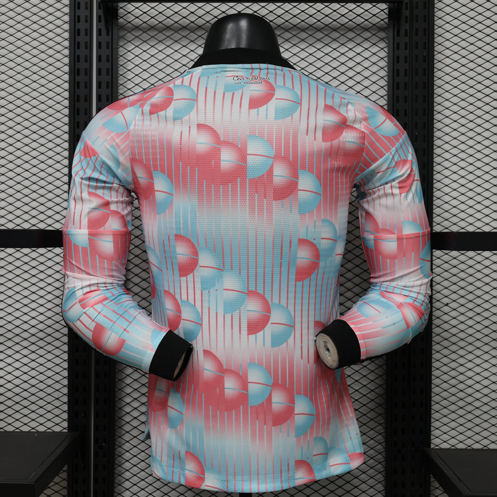 Belgium 2026 Away Long Sleeve Player Jersey