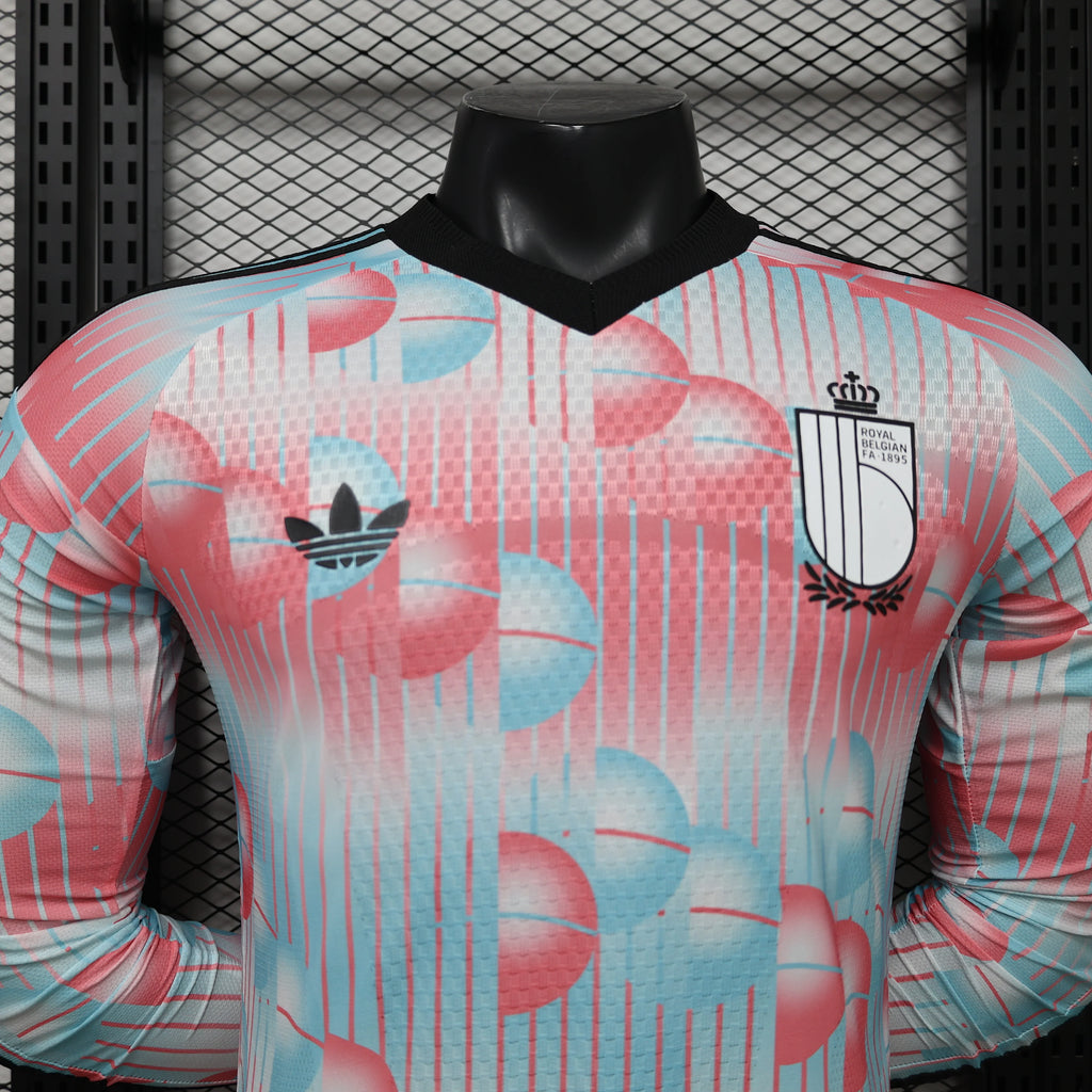 Belgium 2026 Away Long Sleeve Player Jersey