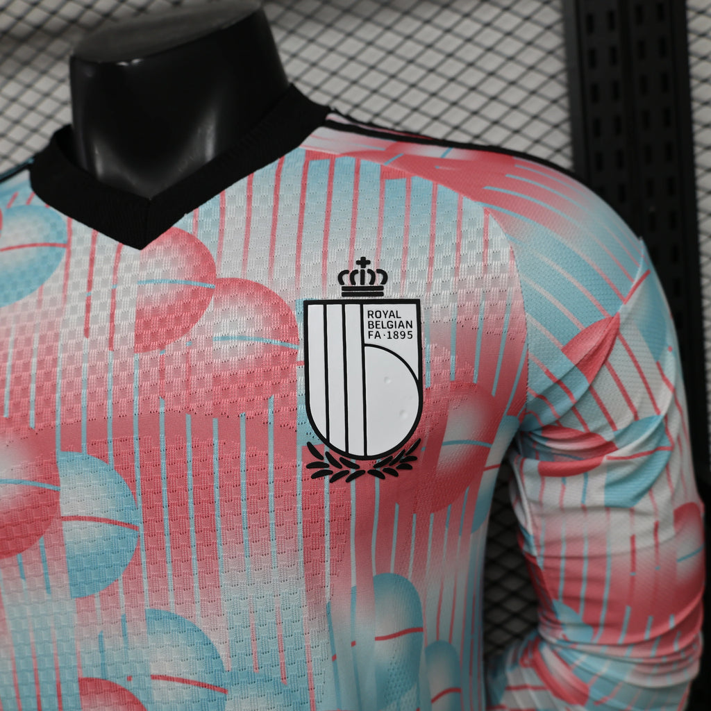 Belgium 2026 Away Long Sleeve Player Jersey