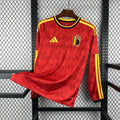 Belgium 2026 Home Long Sleeve Jersey