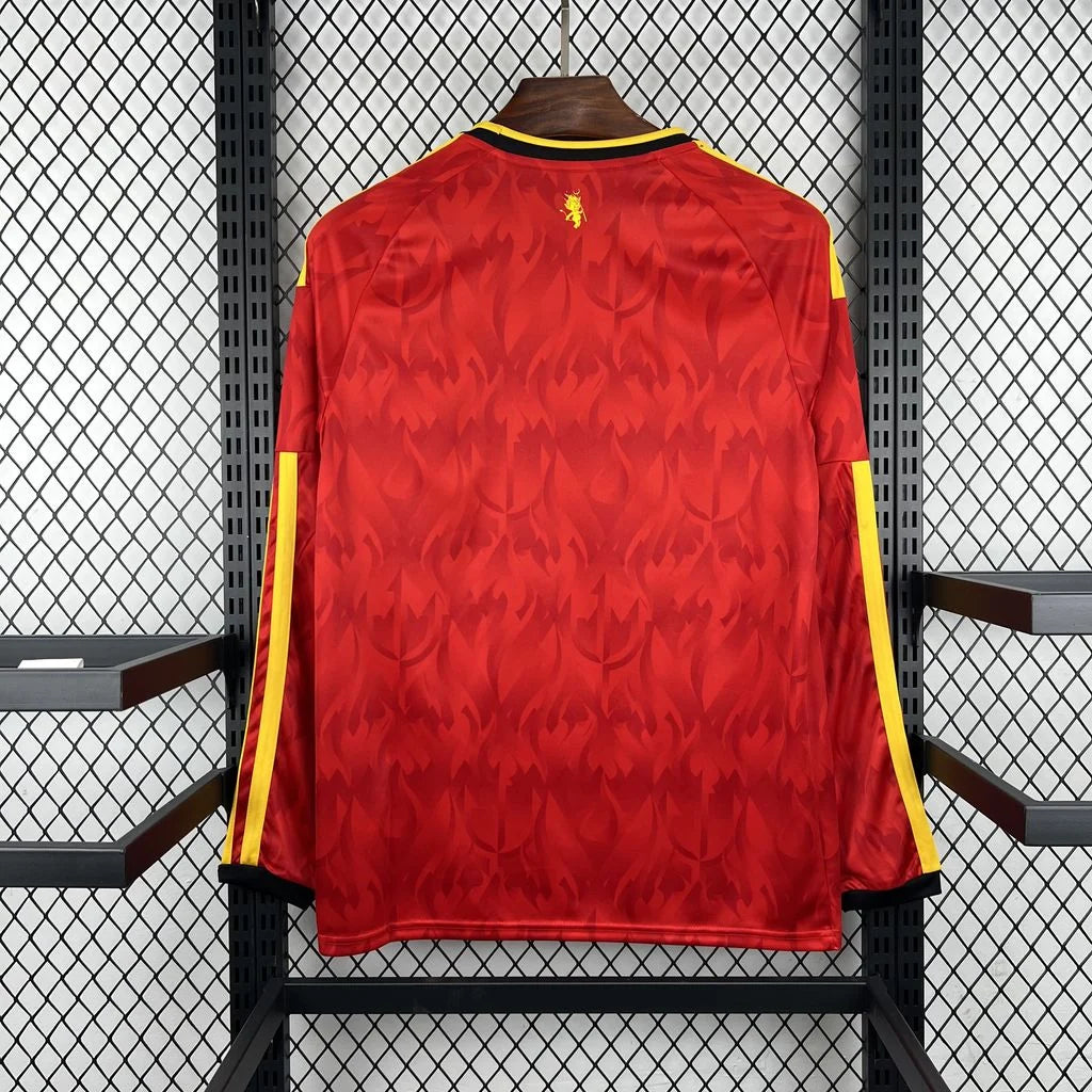 Belgium 2026 Home Long Sleeve Jersey