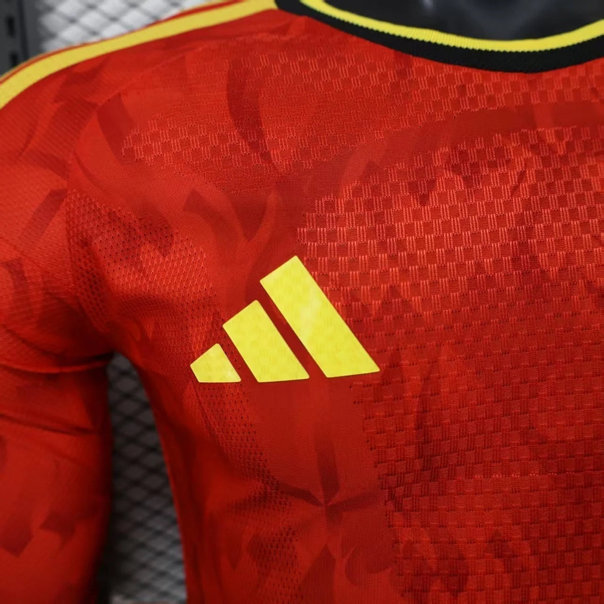 Belgium 2026 Home Long Sleeve Player Jersey