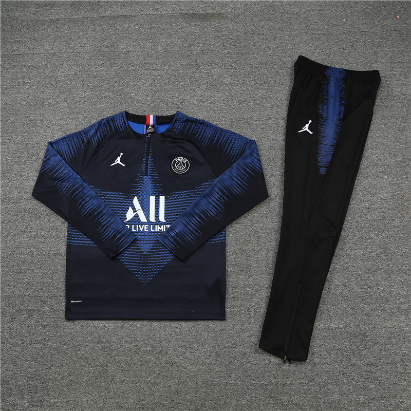 Black and Blue Tracksuit