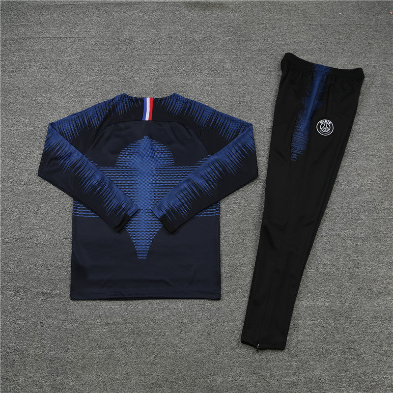 Black and Blue Tracksuit