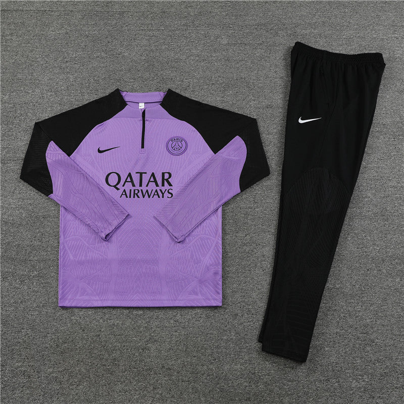 Black and Violet Tracksuit