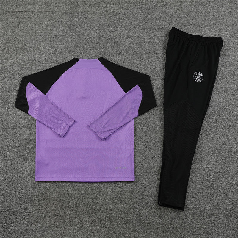 Black and Violet Tracksuit