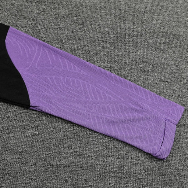 Black and Violet Tracksuit
