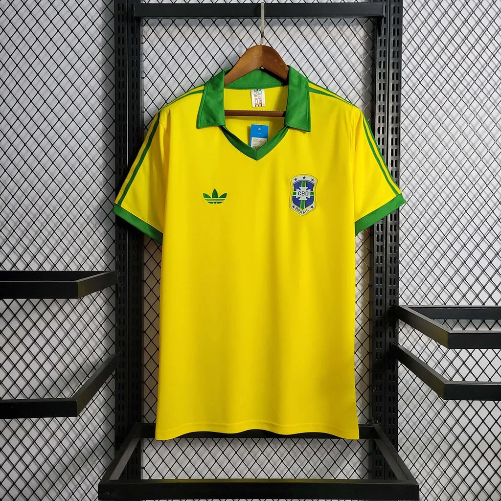 Brazil 1979 Home Retro Jersey