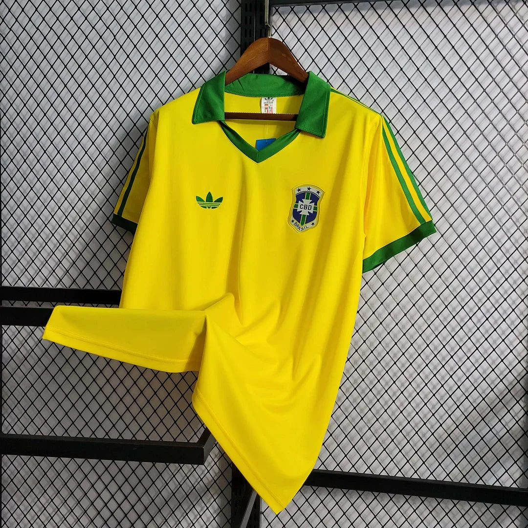 Brazil 1979 Home Retro Jersey