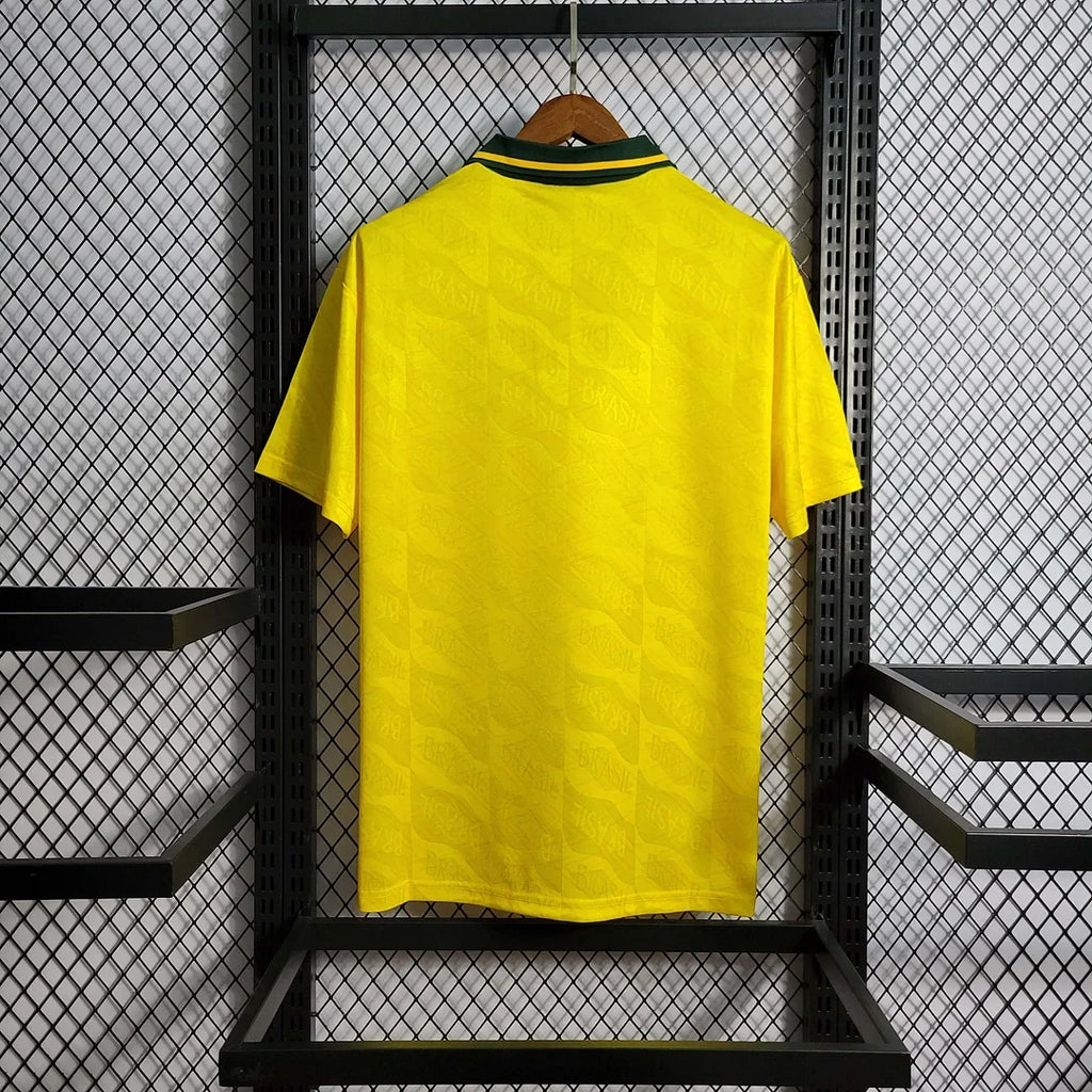 Brazil 1991/1993 Home Retro Jersey
