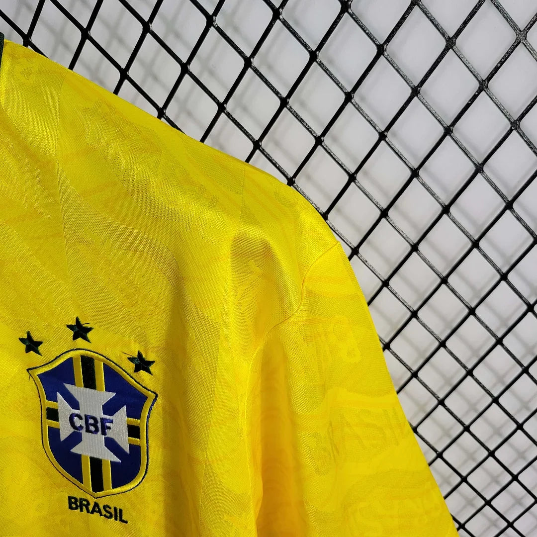 Brazil 1991/1993 Home Retro Jersey