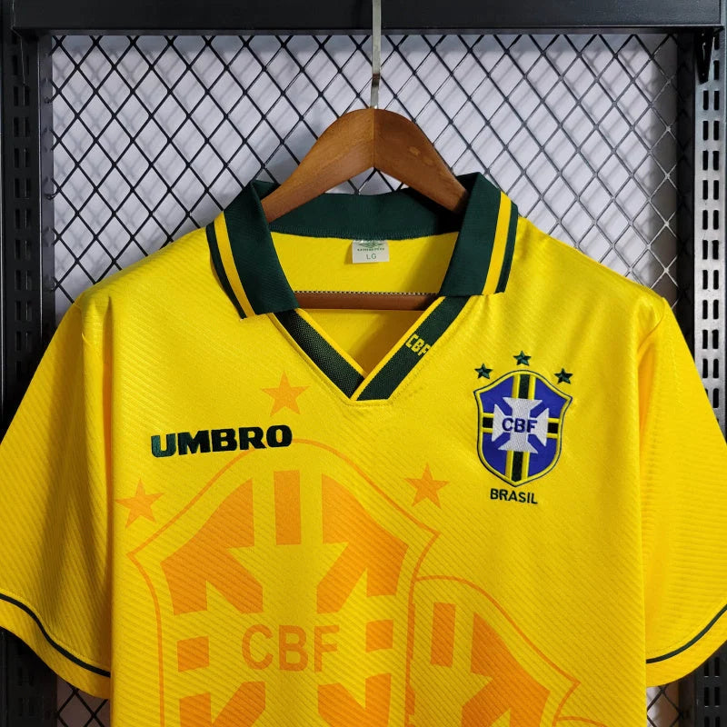 Brazil 1993/1994 Home Retro Jersey