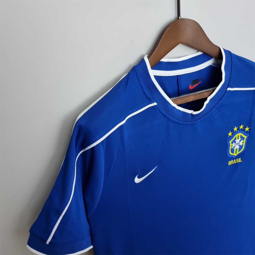Brazil 1998 Away Retro Jersey