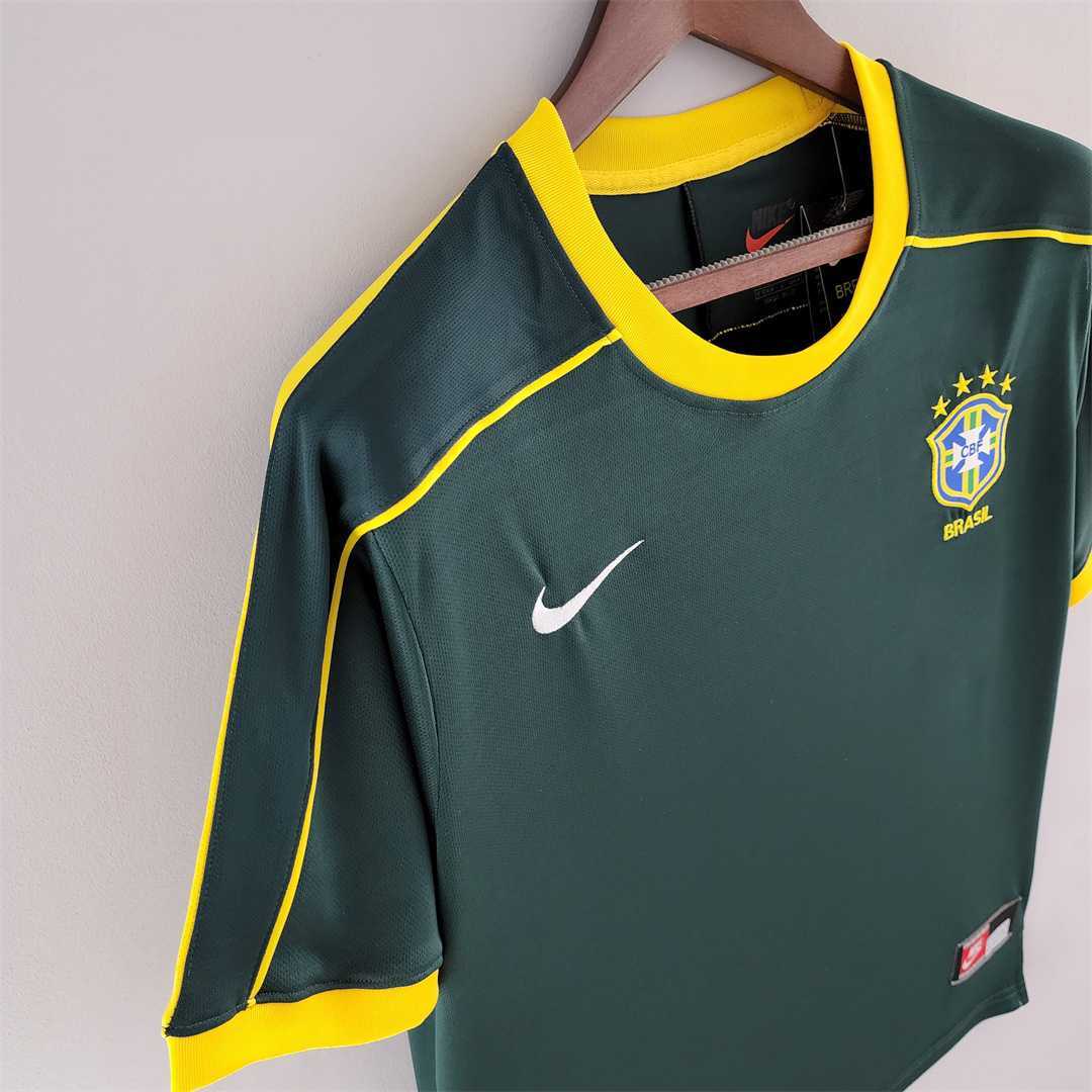 Brazil 1998 Goalkeeper Retro Jersey