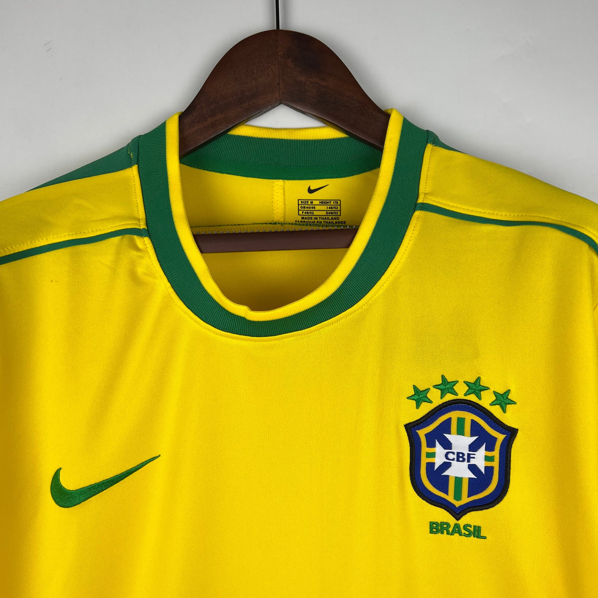 Brazil 1998 Home Long Sleeve Retro Jersey