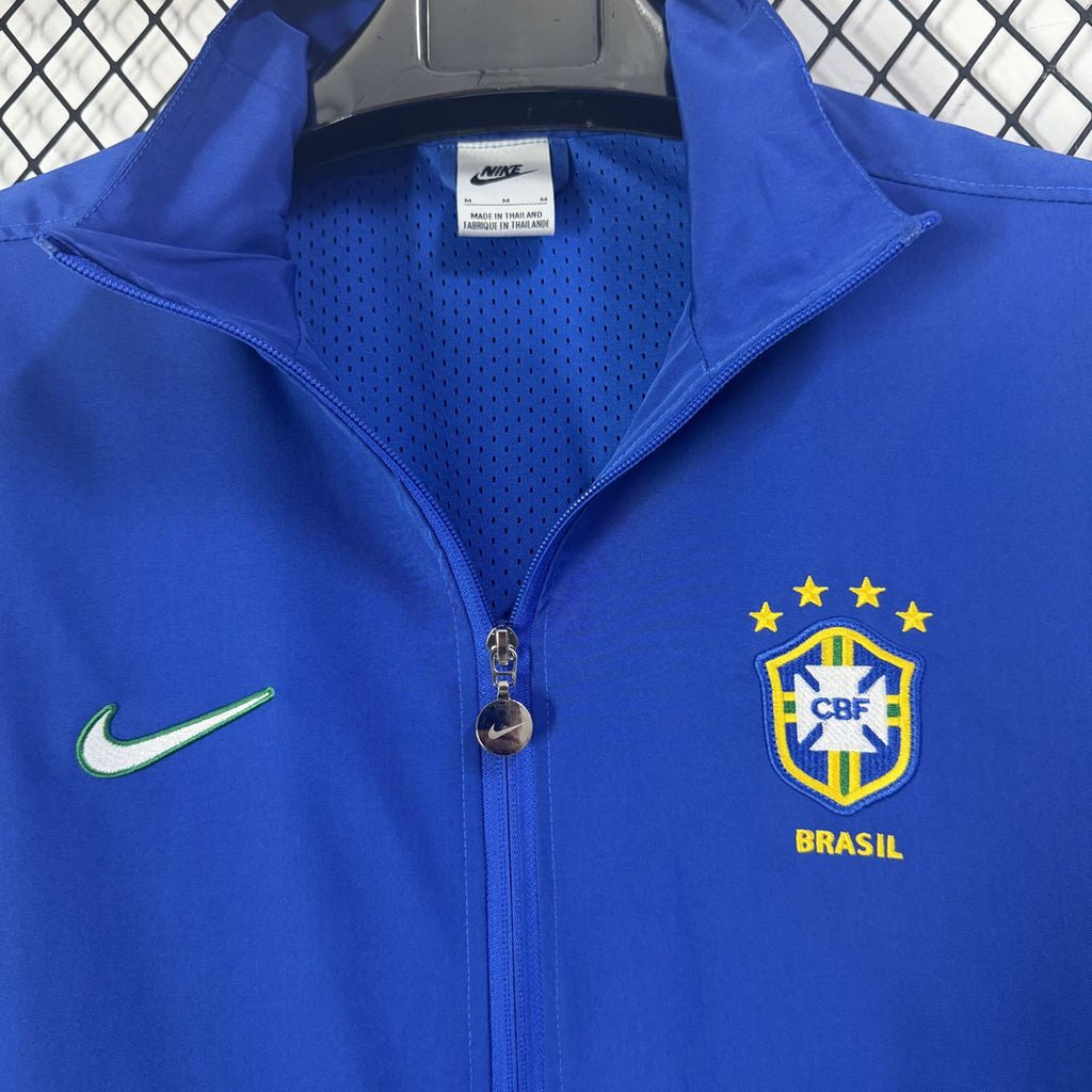 Brazil 1998 Retro Windbreaker Jacket