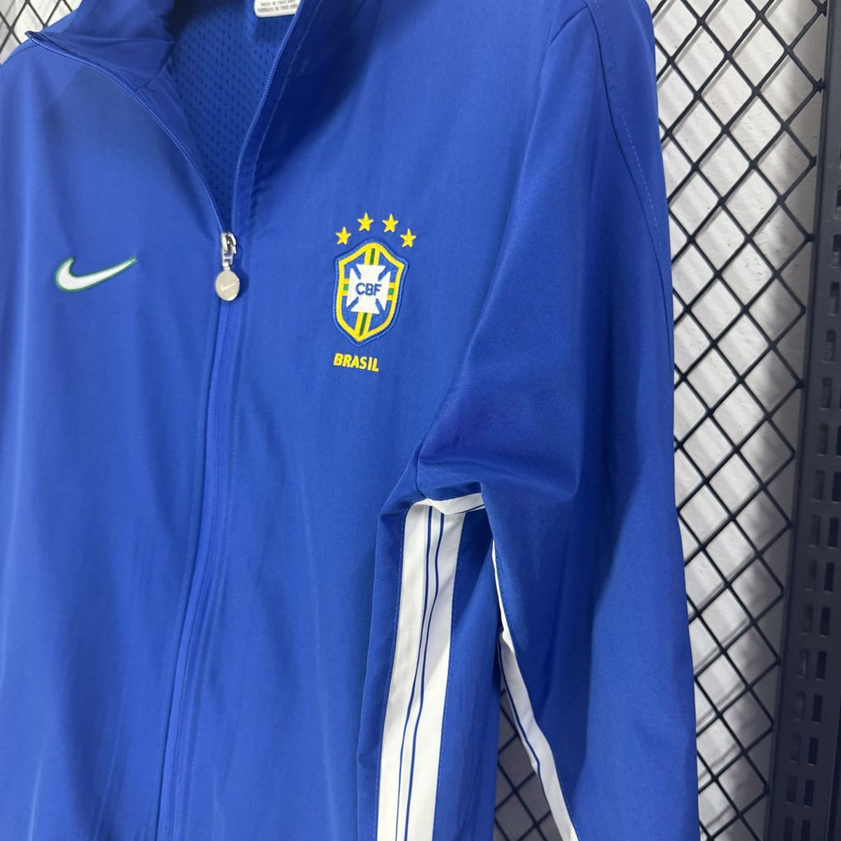Brazil 1998 Retro Windbreaker Jacket