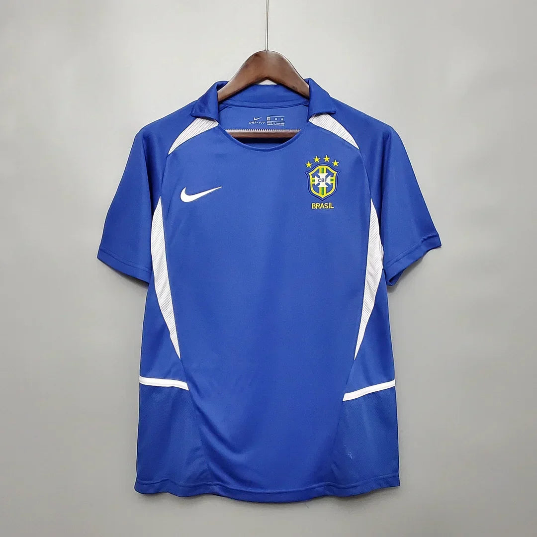Brazil 2002 Away Retro Jersey