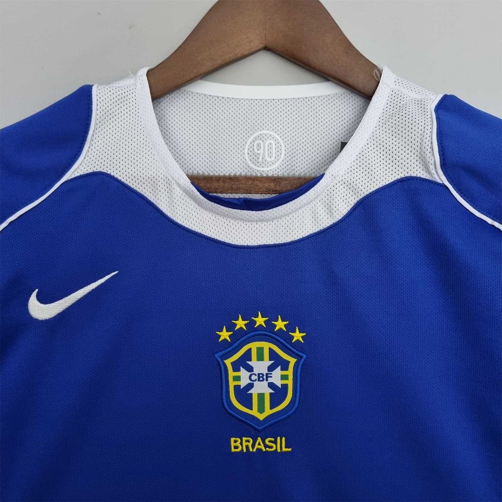 Brazil 2004 Away Retro Jersey