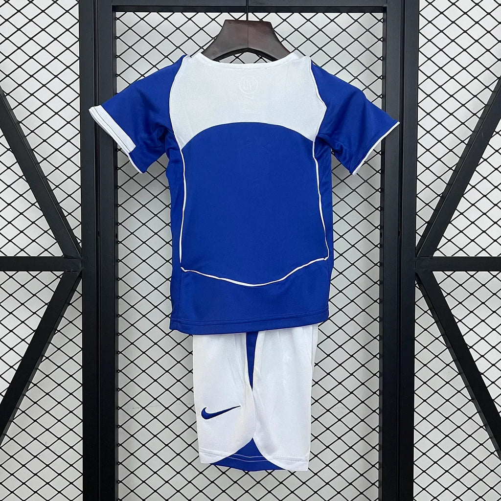 Brazil 2004 Away Retro Kit Kids Size